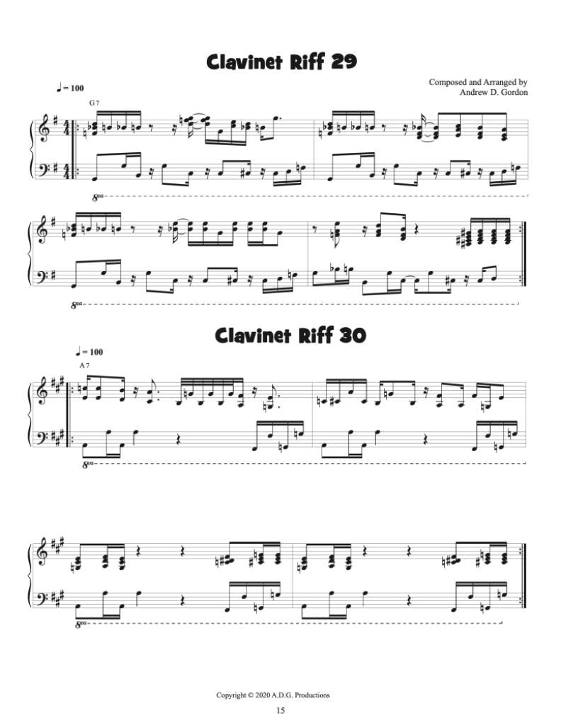 100 Ultimate Soul, Funk and Rock Clavinet Riffs